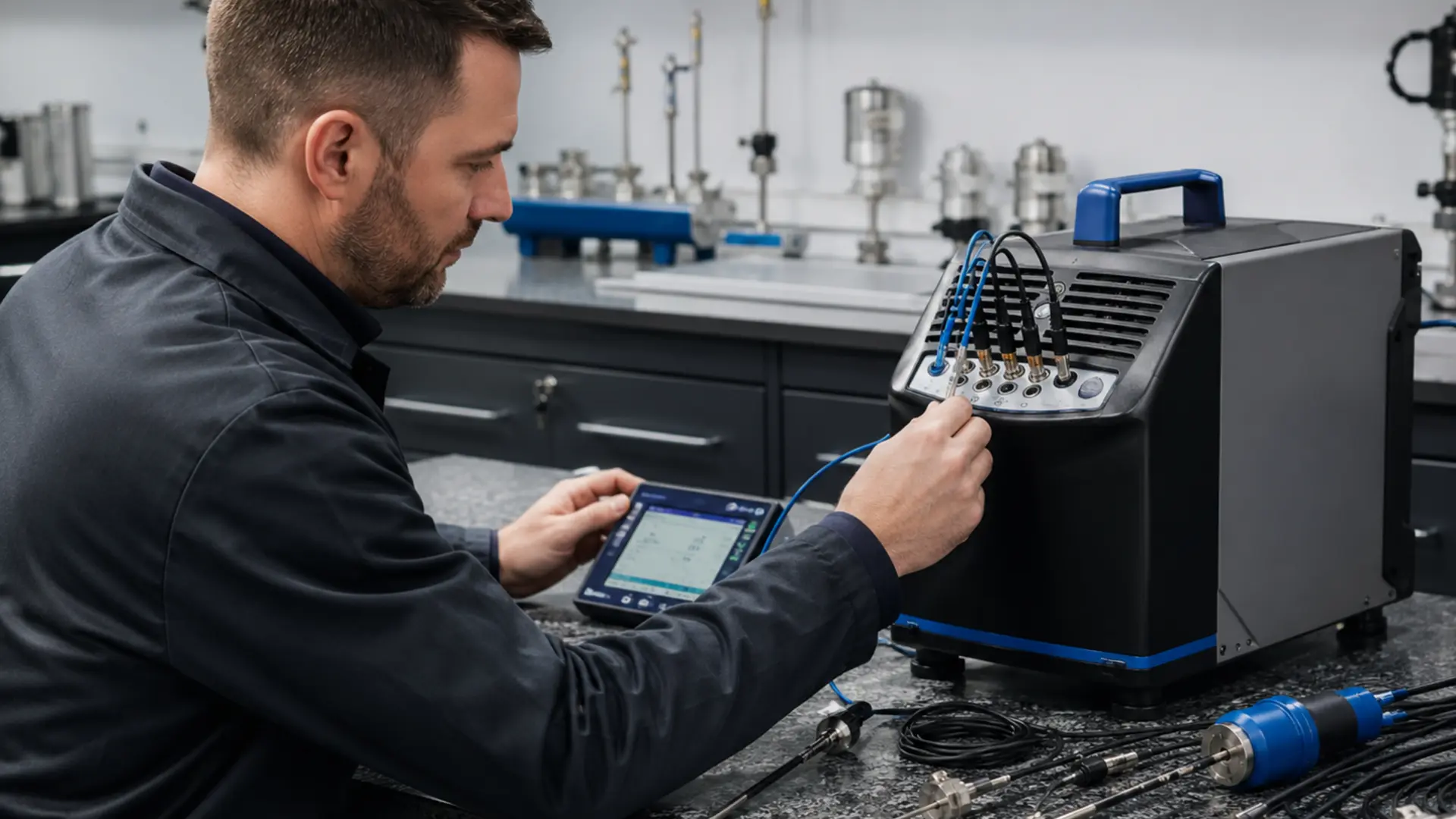 Dry-block temperature calibration