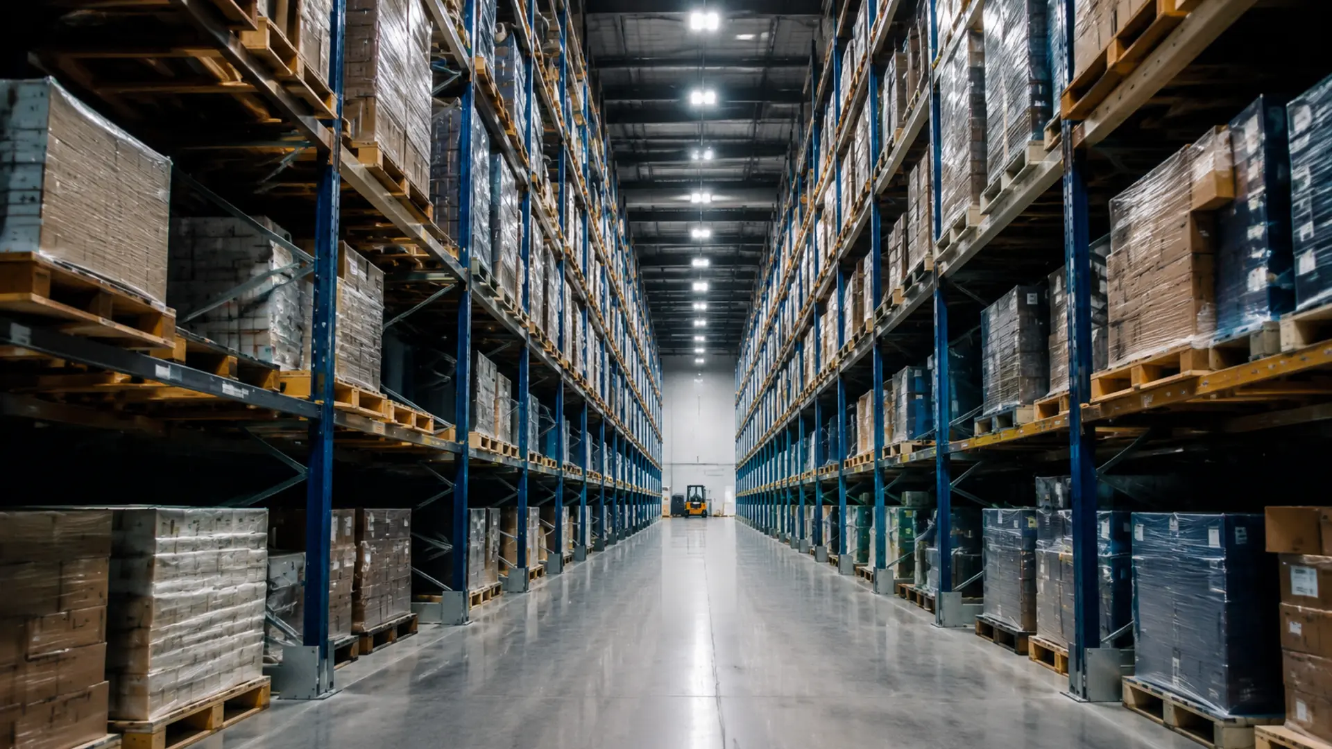 Modern selective pallet racking